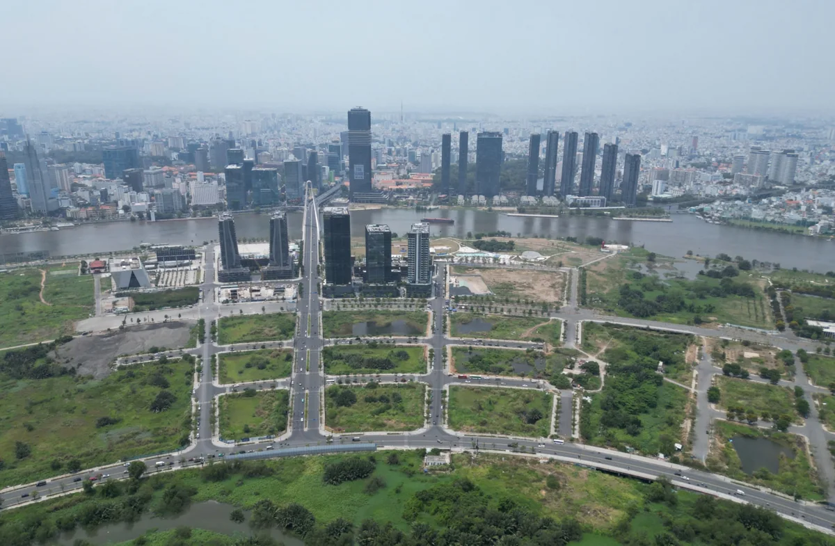 Toàn cảnh khu đô thị mới Thủ Thiêm